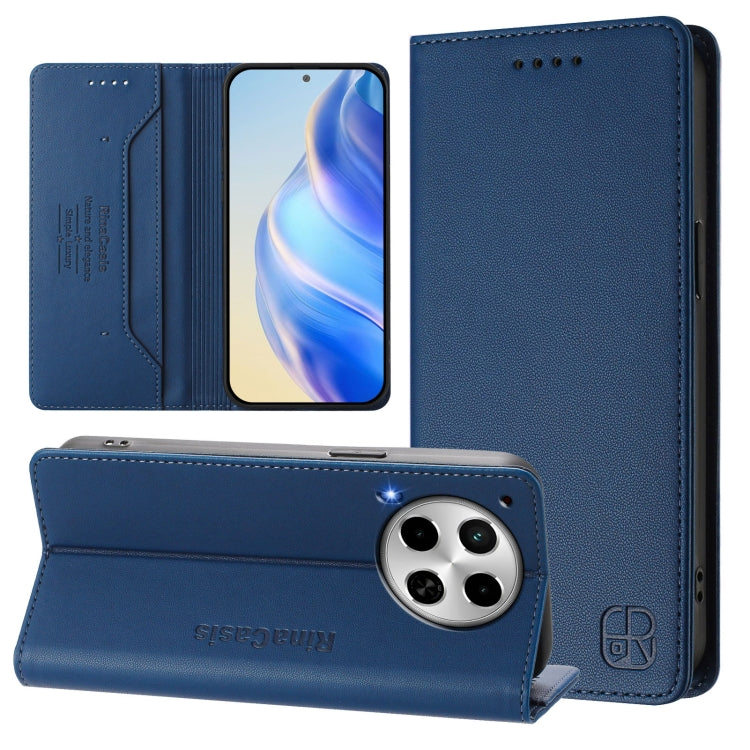 RC01 Dual-Folded Magnetic Suction RFID Leather Phone Case, For Tecno Spark 30C, For Tecno Pop 6C / itel A18, For Tecno Spark 10 Pro Magic, For Tecno Camon 30 Premier 5G, For Tecno Pova 6 Neo, For Tecno Pova 6 4G, For Tecno Pova 6 5G / 6 Pro 5G         ...