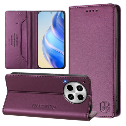 RC01 Dual-Folded Magnetic Suction RFID Leather Phone Case, For Tecno Spark 30C, For Tecno Pop 6C / itel A18, For Tecno Spark 10 Pro Magic, For Tecno Camon 30 Premier 5G, For Tecno Pova 6 Neo, For Tecno Pova 6 4G, For Tecno Pova 6 5G / 6 Pro 5G         ...