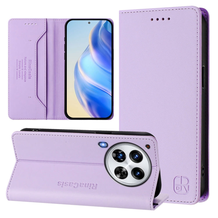 RC01 Dual-Folded Magnetic Suction RFID Leather Phone Case, For Tecno Spark 30C, For Tecno Pop 6C / itel A18, For Tecno Spark 10 Pro Magic, For Tecno Camon 30 Premier 5G, For Tecno Pova 6 Neo, For Tecno Pova 6 4G, For Tecno Pova 6 5G / 6 Pro 5G         ...