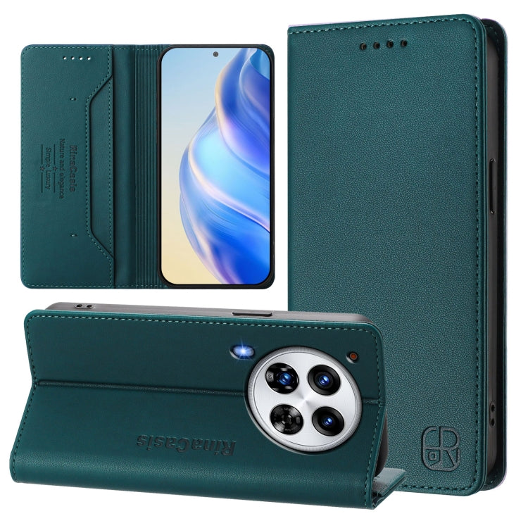 RC01 Dual-Folded Magnetic Suction RFID Leather Phone Case, For Tecno Spark 30C, For Tecno Pop 6C / itel A18, For Tecno Spark 10 Pro Magic, For Tecno Camon 30 Premier 5G, For Tecno Pova 6 Neo, For Tecno Pova 6 4G, For Tecno Pova 6 5G / 6 Pro 5G         ...