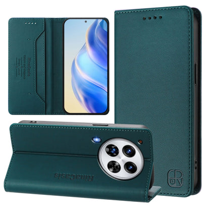 RC01 Dual-Folded Magnetic Suction RFID Leather Phone Case, For Tecno Spark 30C, For Tecno Pop 6C / itel A18, For Tecno Spark 10 Pro Magic, For Tecno Camon 30 Premier 5G, For Tecno Pova 6 Neo, For Tecno Pova 6 4G, For Tecno Pova 6 5G / 6 Pro 5G         ...
