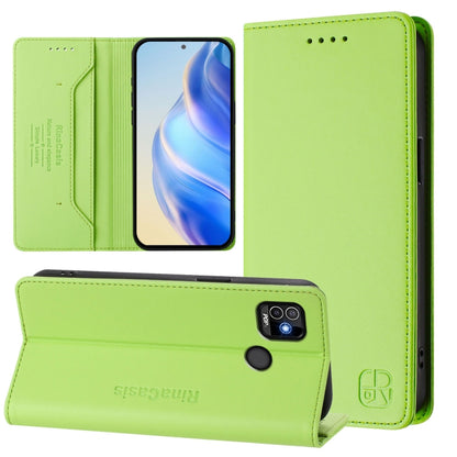 RC01 Dual-Folded Magnetic Suction RFID Leather Phone Case, For Tecno Camon 19 / 19 Pro 5G, For Tecno Pova 4 Pro 4G, For Tecno Pova 4, For Tecno Pova Neo 2, For Tecno Spark GO 2022 / 8C / 9, For Tecno Spark 9T / 9 Pro, For Tecno Pova 3, For Tecno Pop 5 ...