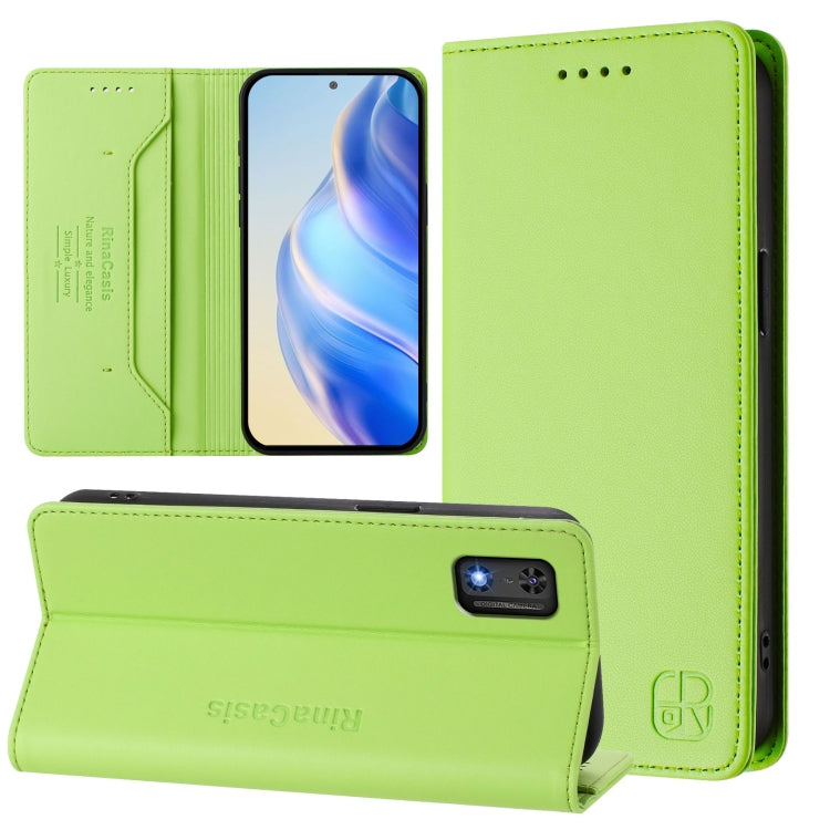 RC01 Dual-Folded Magnetic Suction RFID Leather Phone Case, For Tecno Spark 30C, For Tecno Pop 6C / itel A18, For Tecno Spark 10 Pro Magic, For Tecno Camon 30 Premier 5G, For Tecno Pova 6 Neo, For Tecno Pova 6 4G, For Tecno Pova 6 5G / 6 Pro 5G         ...