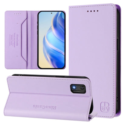 RC01 Dual-Folded Magnetic Suction RFID Leather Phone Case, For Tecno Spark 30C, For Tecno Pop 6C / itel A18, For Tecno Spark 10 Pro Magic, For Tecno Camon 30 Premier 5G, For Tecno Pova 6 Neo, For Tecno Pova 6 4G, For Tecno Pova 6 5G / 6 Pro 5G         ...