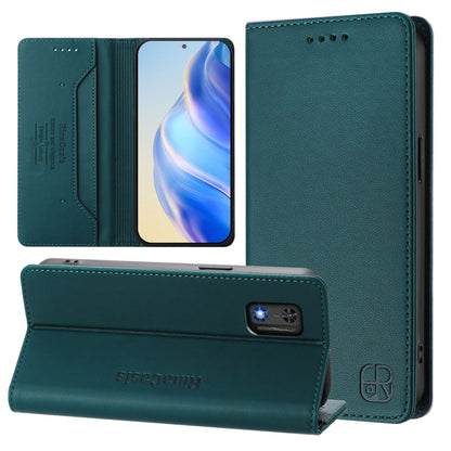 RC01 Dual-Folded Magnetic Suction RFID Leather Phone Case, For Tecno Spark 30C, For Tecno Pop 6C / itel A18, For Tecno Spark 10 Pro Magic, For Tecno Camon 30 Premier 5G, For Tecno Pova 6 Neo, For Tecno Pova 6 4G, For Tecno Pova 6 5G / 6 Pro 5G         ...