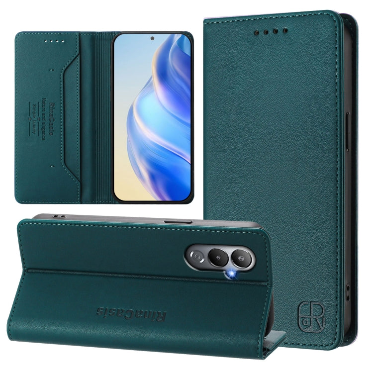 RC01 Dual-Folded Magnetic Suction RFID Leather Phone Case, For Tecno Camon 19 / 19 Pro 5G, For Tecno Pova 4 Pro 4G, For Tecno Pova 4, For Tecno Pova Neo 2, For Tecno Spark GO 2022 / 8C / 9, For Tecno Spark 9T / 9 Pro, For Tecno Pova 3, For Tecno Pop 5 ...