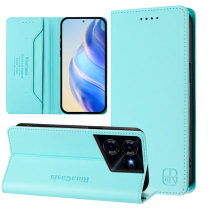 RC01 Dual-Folded Magnetic Suction RFID Leather Phone Case, For Tecno Pova 5 Pro 5G, For Tecno Pova Neo 3, For Tecno Pova 5, For Tecno Camon 20 Premier 5G, For Tecno Camon 20 Pro 5G, For Tecno Camon 20 4G / 20 Pro 4G, For Tecno Pop 7/ 7 Pro / Spark GO 2...