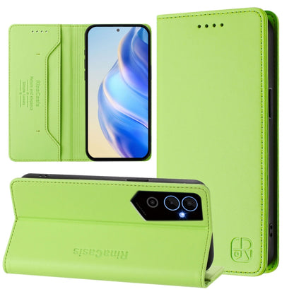 RC01 Dual-Folded Magnetic Suction RFID Leather Phone Case, For Tecno Camon 19 / 19 Pro 5G, For Tecno Pova 4 Pro 4G, For Tecno Pova 4, For Tecno Pova Neo 2, For Tecno Spark GO 2022 / 8C / 9, For Tecno Spark 9T / 9 Pro, For Tecno Pova 3, For Tecno Pop 5 ...