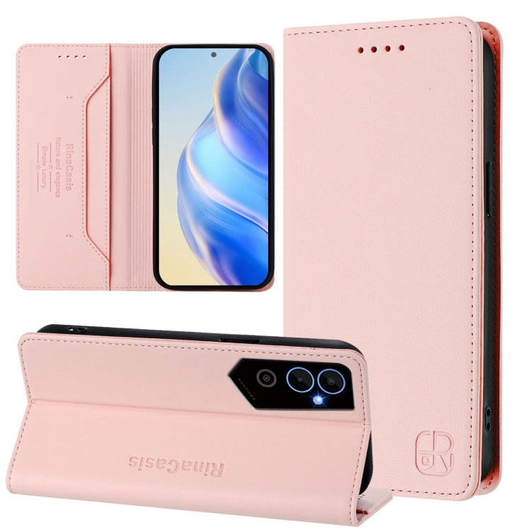 RC01 Dual-Folded Magnetic Suction RFID Leather Phone Case, For Tecno Camon 19 / 19 Pro 5G, For Tecno Pova 4 Pro 4G, For Tecno Pova 4, For Tecno Pova Neo 2, For Tecno Spark GO 2022 / 8C / 9, For Tecno Spark 9T / 9 Pro, For Tecno Pova 3, For Tecno Pop 5 ...