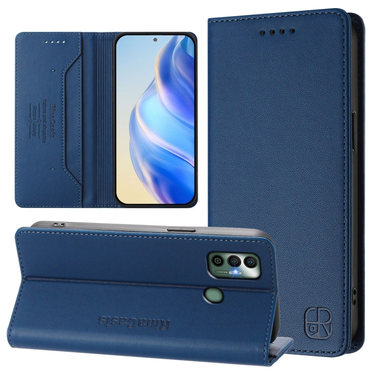 RC01 Dual-Folded Magnetic Suction RFID Leather Phone Case, For Tecno Camon 19 / 19 Pro 5G, For Tecno Pova 4 Pro 4G, For Tecno Pova 4, For Tecno Pova Neo 2, For Tecno Spark GO 2022 / 8C / 9, For Tecno Spark 9T / 9 Pro, For Tecno Pova 3, For Tecno Pop 5 ...