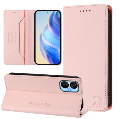 RC01 Dual-Folded Magnetic Suction RFID Leather Phone Case, For Tecno Camon 19 / 19 Pro 5G, For Tecno Pova 4 Pro 4G, For Tecno Pova 4, For Tecno Pova Neo 2, For Tecno Spark GO 2022 / 8C / 9, For Tecno Spark 9T / 9 Pro, For Tecno Pova 3, For Tecno Pop 5 ...
