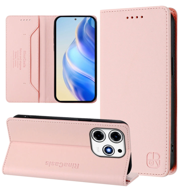 RC01 Dual-Folded Magnetic Suction RFID Leather Phone Case, For Tecno Spark 30C, For Tecno Pop 6C / itel A18, For Tecno Spark 10 Pro Magic, For Tecno Camon 30 Premier 5G, For Tecno Pova 6 Neo, For Tecno Pova 6 4G, For Tecno Pova 6 5G / 6 Pro 5G         ...