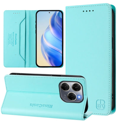RC01 Dual-Folded Magnetic Suction RFID Leather Phone Case, For Tecno Pova 5 Pro 5G, For Tecno Pova Neo 3, For Tecno Pova 5, For Tecno Camon 20 Premier 5G, For Tecno Camon 20 Pro 5G, For Tecno Camon 20 4G / 20 Pro 4G, For Tecno Pop 7/ 7 Pro / Spark GO 2...