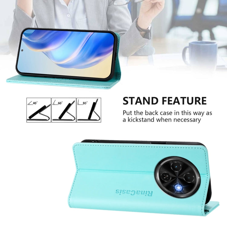 RC01 Dual-Folded Magnetic Suction RFID Leather Phone Case, For Tecno Spark 30C, For Tecno Pop 6C / itel A18, For Tecno Spark 10 Pro Magic, For Tecno Camon 30 Premier 5G, For Tecno Pova 6 Neo, For Tecno Pova 6 4G, For Tecno Pova 6 5G / 6 Pro 5G         ...