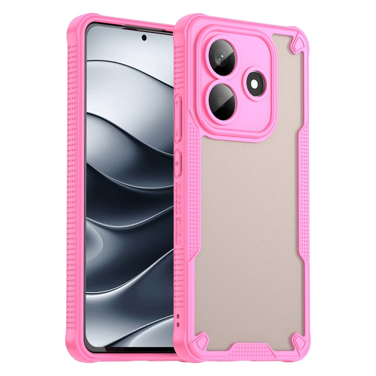 Armor Glaze PC Hybrid TPU Phone Case, For Redmi Note 17 4G Global 169.7mm, For Redmi Note 17 Pro+ 5G Global 163.4mm, For Redmi Note 17 Pro 5G Global 163.5mm, For Redmi Note 15 4G / 5G Global 164mm, For Redmi Note 15 Pro 5G Global 163.6mm               ...