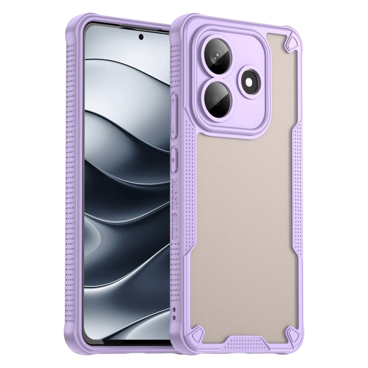 Armor Glaze PC Hybrid TPU Phone Case, For Redmi Note 17 4G Global 169.7mm, For Redmi Note 17 Pro+ 5G Global 163.4mm, For Redmi Note 17 Pro 5G Global 163.5mm, For Redmi Note 15 4G / 5G Global 164mm, For Redmi Note 15 Pro 5G Global 163.6mm               ...