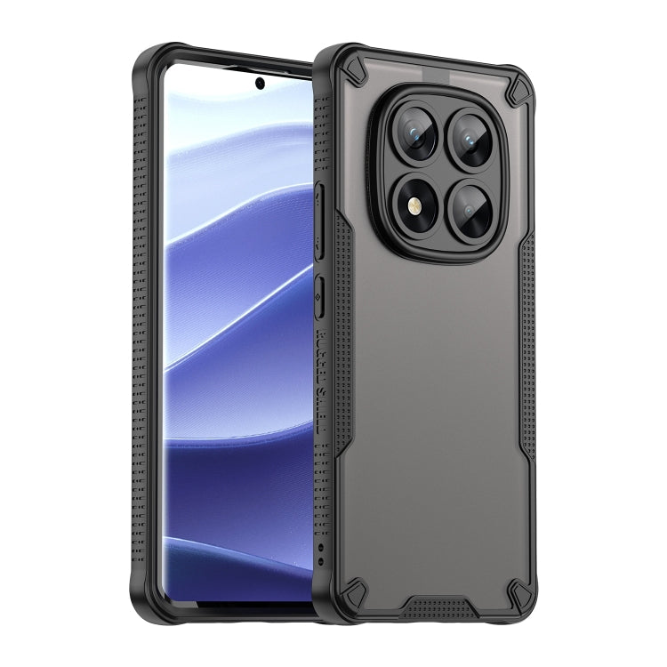 Armor Glaze PC Hybrid TPU Phone Case, For Redmi Note 17 4G Global 169.7mm, For Redmi Note 17 Pro+ 5G Global 163.4mm, For Redmi Note 17 Pro 5G Global 163.5mm, For Redmi Note 15 4G / 5G Global 164mm, For Redmi Note 15 Pro 5G Global 163.6mm               ...