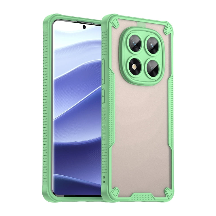 Armor Glaze PC Hybrid TPU Phone Case, For Redmi Note 17 4G Global 169.7mm, For Redmi Note 17 Pro+ 5G Global 163.4mm, For Redmi Note 17 Pro 5G Global 163.5mm, For Redmi Note 15 4G / 5G Global 164mm, For Redmi Note 15 Pro 5G Global 163.6mm               ...