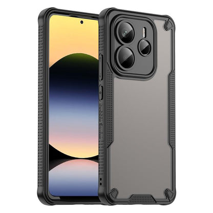 Armor Glaze PC Hybrid TPU Phone Case, For Redmi Note 17 4G Global 169.7mm, For Redmi Note 17 Pro+ 5G Global 163.4mm, For Redmi Note 17 Pro 5G Global 163.5mm, For Redmi Note 15 4G / 5G Global 164mm, For Redmi Note 15 Pro 5G Global 163.6mm               ...