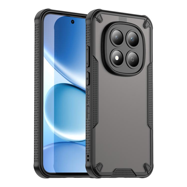 Armor Glaze PC Hybrid TPU Phone Case, For Redmi Note 17 4G Global 169.7mm, For Redmi Note 17 Pro+ 5G Global 163.4mm, For Redmi Note 17 Pro 5G Global 163.5mm, For Redmi Note 15 4G / 5G Global 164mm, For Redmi Note 15 Pro 5G Global 163.6mm               ...