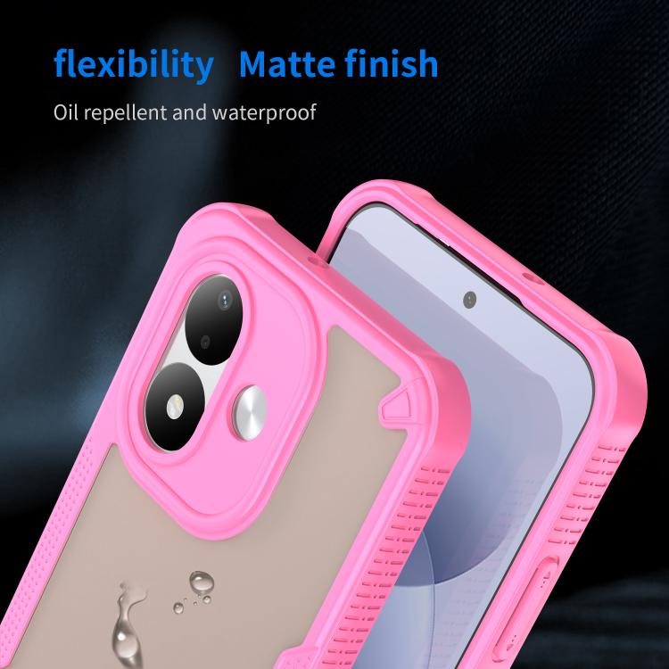 Armor Glaze PC Hybrid TPU Phone Case, For Redmi Note 17 4G Global 169.7mm, For Redmi Note 17 Pro+ 5G Global 163.4mm, For Redmi Note 17 Pro 5G Global 163.5mm, For Redmi Note 15 4G / 5G Global 164mm, For Redmi Note 15 Pro 5G Global 163.6mm               ...