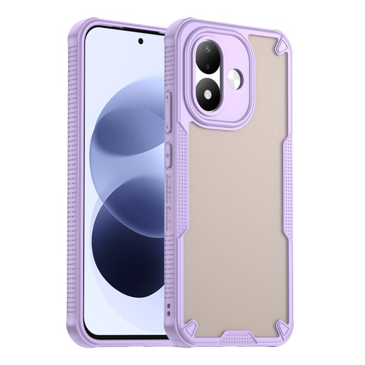 Armor Glaze PC Hybrid TPU Phone Case, For Redmi Note 17 4G Global 169.7mm, For Redmi Note 17 Pro+ 5G Global 163.4mm, For Redmi Note 17 Pro 5G Global 163.5mm, For Redmi Note 15 4G / 5G Global 164mm, For Redmi Note 15 Pro 5G Global 163.6mm               ...