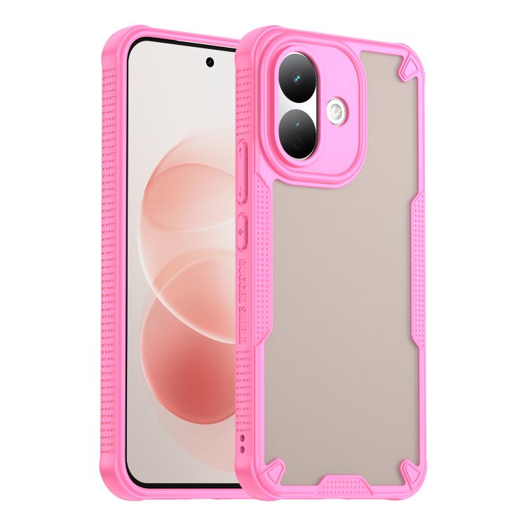 Armor Glaze PC Hybrid TPU Phone Case, For Redmi Note 17 4G Global 169.7mm, For Redmi Note 17 Pro+ 5G Global 163.4mm, For Redmi Note 17 Pro 5G Global 163.5mm, For Redmi Note 15 4G / 5G Global 164mm, For Redmi Note 15 Pro 5G Global 163.6mm               ...