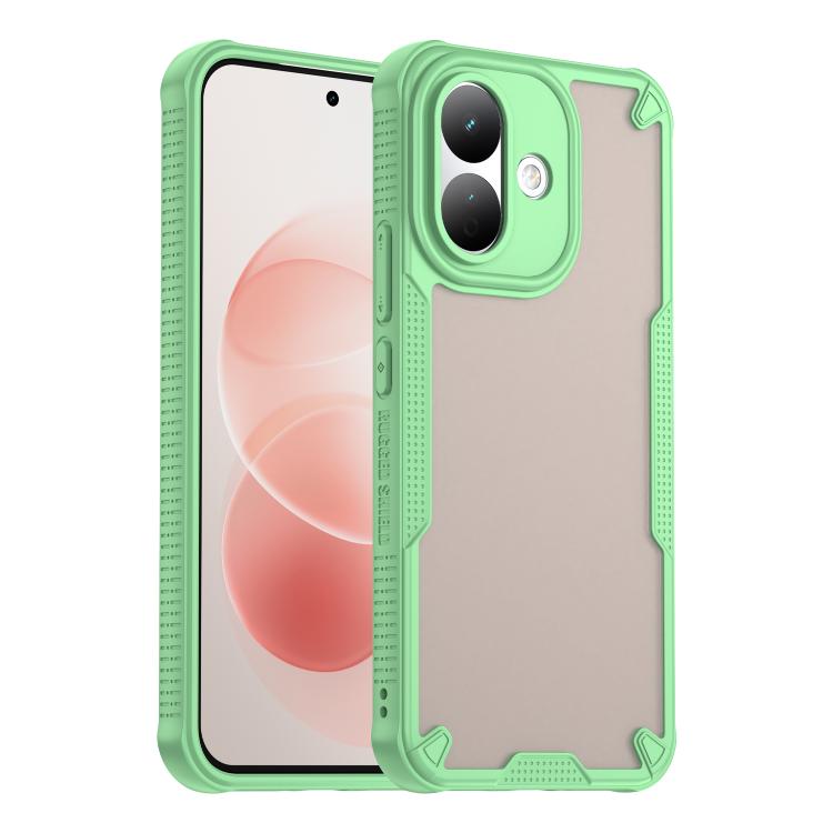 Armor Glaze PC Hybrid TPU Phone Case, For Redmi Note 17 4G Global 169.7mm, For Redmi Note 17 Pro+ 5G Global 163.4mm, For Redmi Note 17 Pro 5G Global 163.5mm, For Redmi Note 15 4G / 5G Global 164mm, For Redmi Note 15 Pro 5G Global 163.6mm               ...