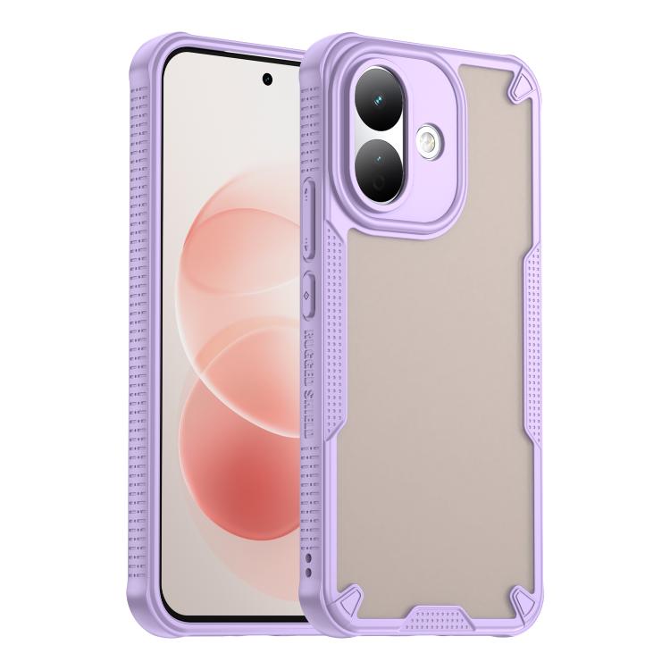 Armor Glaze PC Hybrid TPU Phone Case, For Redmi Note 17 4G Global 169.7mm, For Redmi Note 17 Pro+ 5G Global 163.4mm, For Redmi Note 17 Pro 5G Global 163.5mm, For Redmi Note 15 4G / 5G Global 164mm, For Redmi Note 15 Pro 5G Global 163.6mm               ...
