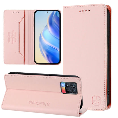 RC01 Dual-Folded Magnetic Suction RFID Leather Phone Case, For Realme 9 Pro+ 5G / 9 4G Global, For Realme GT Neo 3, For Realme 8 5G / 9 5G Indian / V13 5G, For Realme 9 Pro 5G Global / 9 5G EU Version, For Realme C20 / C11 2021 / C21, For Realme C21Y  ...