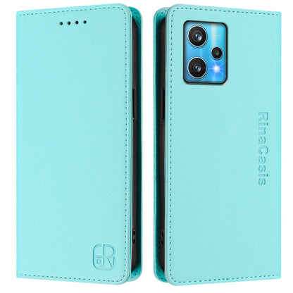 RC01 Dual-Folded Magnetic Suction RFID Leather Phone Case, For Realme 9 Pro+ 5G / 9 4G Global, For Realme GT Neo 3, For Realme 8 5G / 9 5G Indian / V13 5G, For Realme 9 Pro 5G Global / 9 5G EU Version, For Realme C20 / C11 2021 / C21, For Realme C21Y  ...