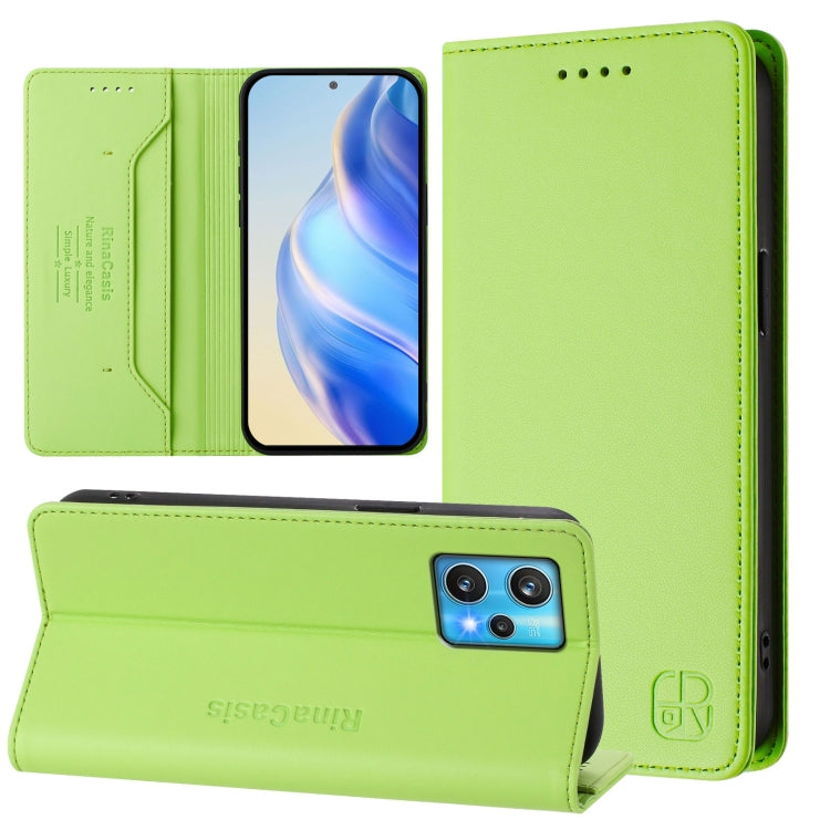 RC01 Dual-Folded Magnetic Suction RFID Leather Phone Case, For Realme 9 Pro+ 5G / 9 4G Global, For Realme GT Neo 3, For Realme 8 5G / 9 5G Indian / V13 5G, For Realme 9 Pro 5G Global / 9 5G EU Version, For Realme C20 / C11 2021 / C21, For Realme C21Y  ...
