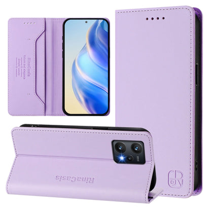 RC01 Dual-Folded Magnetic Suction RFID Leather Phone Case, For Realme 9 Pro+ 5G / 9 4G Global, For Realme GT Neo 3, For Realme 8 5G / 9 5G Indian / V13 5G, For Realme 9 Pro 5G Global / 9 5G EU Version, For Realme C20 / C11 2021 / C21, For Realme C21Y  ...
