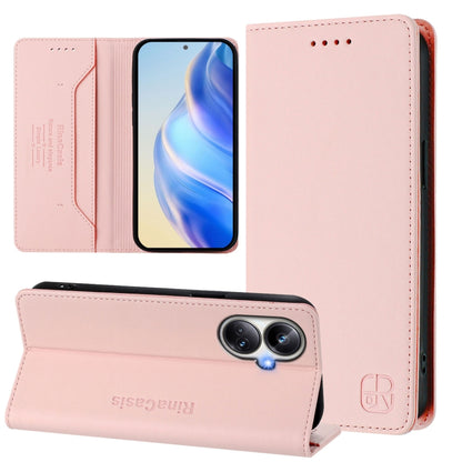 RC01 Dual-Folded Magnetic Suction RFID Leather Phone Case, For Realme C65 4G Global, For Realme C55 4G Global / Narzo N55, For Realme C33 2022 / 2023 Global, For Realme 10T 5G / 10s 5G / 9i 5G Indian, For Realme GT3 5G / GT Neo 5 240W                  ...