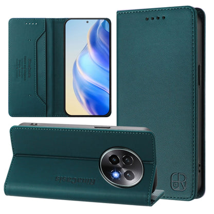 RC01 Dual-Folded Magnetic Suction RFID Leather Phone Case, For Realme 15T 5G Global, For Realme C71 4G India, For Realme 15 5G / 15 Pro 5G, For Realme C71 4G Global, For Realme 14 Pro+ 5G, For Realme 14 Pro 5G, For Realme GT 7 Pro 5G                   ...