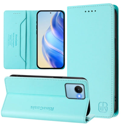 RC01 Dual-Folded Magnetic Suction RFID Leather Phone Case, For Realme C65 4G Global, For Realme C55 4G Global / Narzo N55, For Realme C33 2022 / 2023 Global, For Realme 10T 5G / 10s 5G / 9i 5G Indian, For Realme GT3 5G / GT Neo 5 240W                  ...
