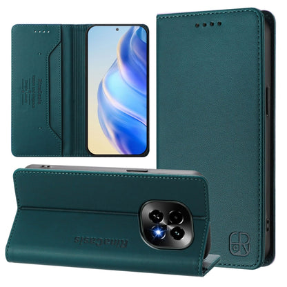 RC01 Dual-Folded Magnetic Suction RFID Leather Phone Case, For Realme 15T 5G Global, For Realme C71 4G India, For Realme 15 5G / 15 Pro 5G, For Realme C71 4G Global, For Realme 14 Pro+ 5G, For Realme 14 Pro 5G, For Realme GT 7 Pro 5G                   ...