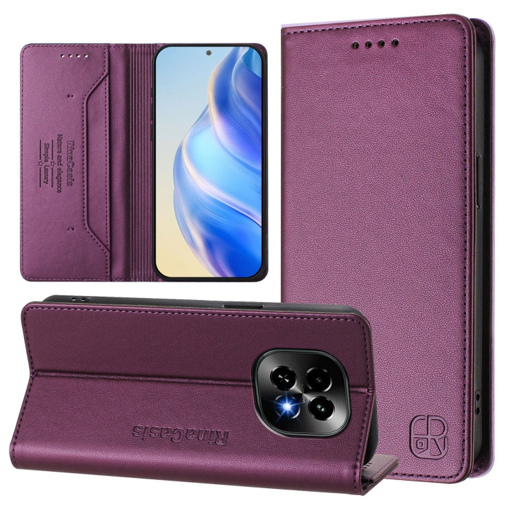RC01 Dual-Folded Magnetic Suction RFID Leather Phone Case, For Realme 15T 5G Global, For Realme C71 4G India, For Realme 15 5G / 15 Pro 5G, For Realme C71 4G Global, For Realme 14 Pro+ 5G, For Realme 14 Pro 5G, For Realme GT 7 Pro 5G                   ...