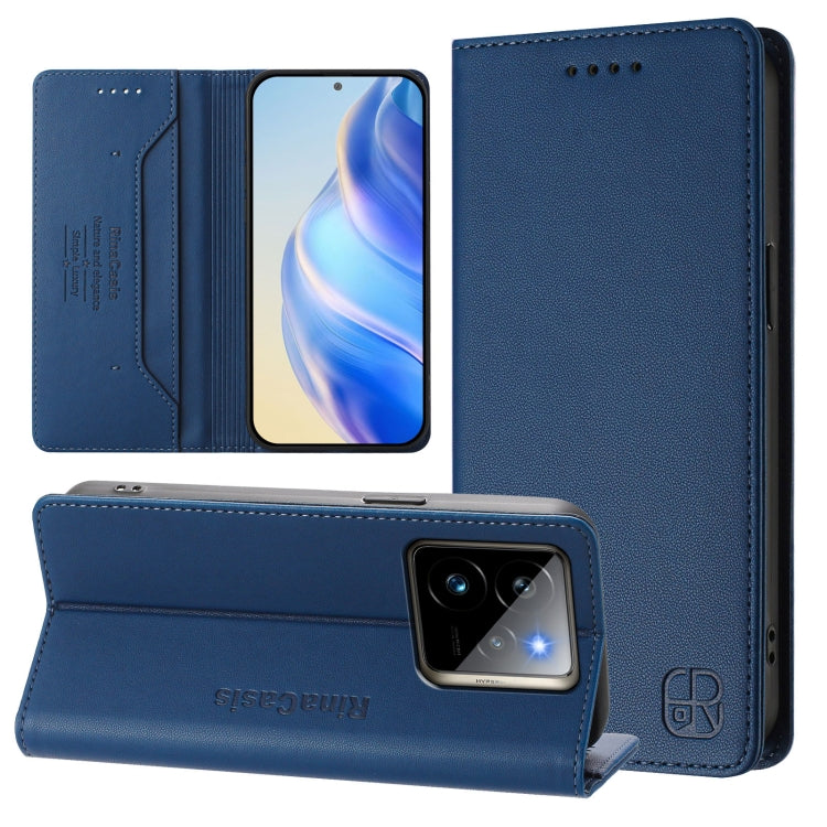 RC01 Dual-Folded Magnetic Suction RFID Leather Phone Case, For Realme 15T 5G Global, For Realme C71 4G India, For Realme 15 5G / 15 Pro 5G, For Realme C71 4G Global, For Realme 14 Pro+ 5G, For Realme 14 Pro 5G, For Realme GT 7 Pro 5G                   ...