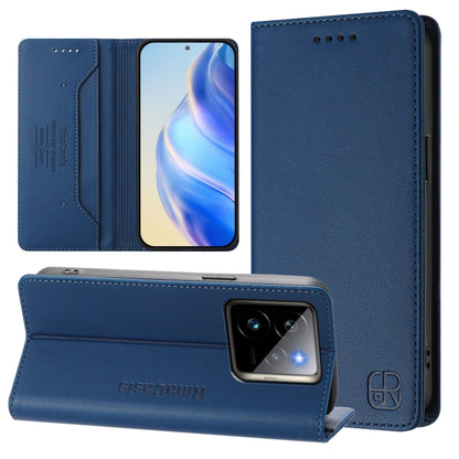 RC01 Dual-Folded Magnetic Suction RFID Leather Phone Case, For Realme 15T 5G Global, For Realme C71 4G India, For Realme 15 5G / 15 Pro 5G, For Realme C71 4G Global, For Realme 14 Pro+ 5G, For Realme 14 Pro 5G, For Realme GT 7 Pro 5G                   ...