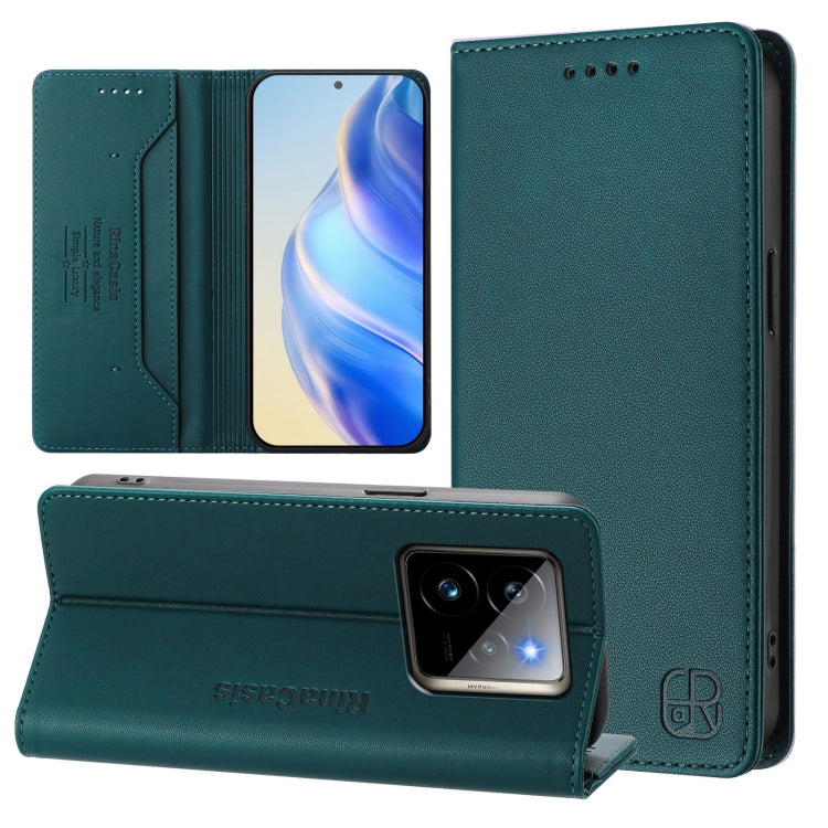 RC01 Dual-Folded Magnetic Suction RFID Leather Phone Case, For Realme 15T 5G Global, For Realme C71 4G India, For Realme 15 5G / 15 Pro 5G, For Realme C71 4G Global, For Realme 14 Pro+ 5G, For Realme 14 Pro 5G, For Realme GT 7 Pro 5G                   ...
