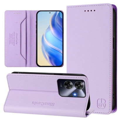 RC01 Dual-Folded Magnetic Suction RFID Leather Phone Case, For Realme 15T 5G Global, For Realme C71 4G India, For Realme 15 5G / 15 Pro 5G, For Realme C71 4G Global, For Realme 14 Pro+ 5G, For Realme 14 Pro 5G, For Realme GT 7 Pro 5G                   ...