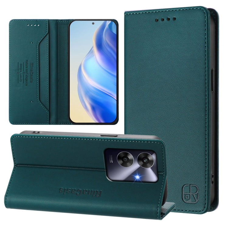 RC01 Dual-Folded Magnetic Suction RFID Leather Phone Case, For Realme 15T 5G Global, For Realme C71 4G India, For Realme 15 5G / 15 Pro 5G, For Realme C71 4G Global, For Realme 14 Pro+ 5G, For Realme 14 Pro 5G, For Realme GT 7 Pro 5G                   ...