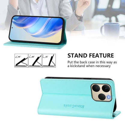 RC01 Dual-Folded Magnetic Suction RFID Leather Phone Case, For Realme 15T 5G Global, For Realme C71 4G India, For Realme 15 5G / 15 Pro 5G, For Realme C71 4G Global, For Realme 14 Pro+ 5G, For Realme 14 Pro 5G, For Realme GT 7 Pro 5G                   ...