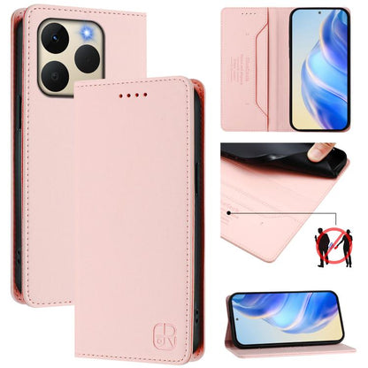 RC01 Dual-Folded Magnetic Suction RFID Leather Phone Case, For Realme 15T 5G Global, For Realme C71 4G India, For Realme 15 5G / 15 Pro 5G, For Realme C71 4G Global, For Realme 14 Pro+ 5G, For Realme 14 Pro 5G, For Realme GT 7 Pro 5G                   ...