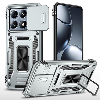 Armor PC Hybrid TPU Camera Shield Phone Case, For Xiaomi 17 Pro Max, For Xiaomi 17 Pro, For Xiaomi 17, For Xiaomi 15T Pro, For Xiaomi 15T, For Xiaomi 14T Pro, For Xiaomi 14T