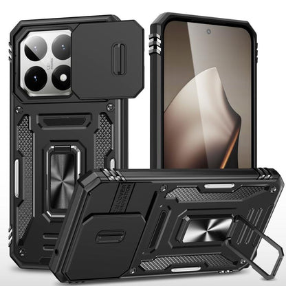 Armor PC Hybrid TPU Camera Shield Phone Case, For Xiaomi 17 Pro Max, For Xiaomi 17 Pro, For Xiaomi 17, For Xiaomi 15T Pro, For Xiaomi 15T, For Xiaomi 14T Pro, For Xiaomi 14T