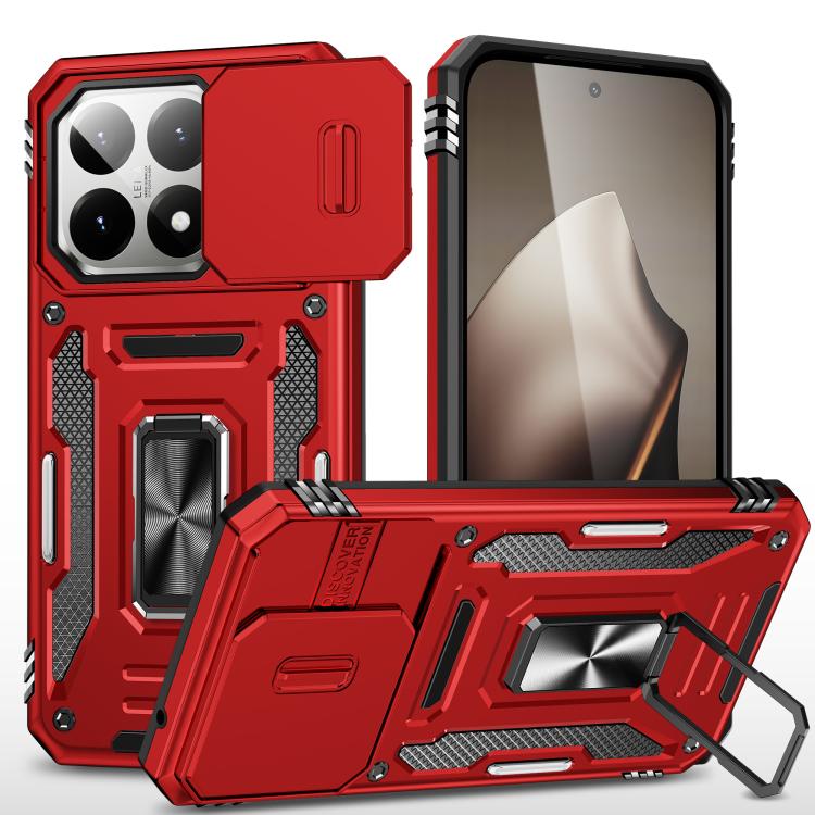 Armor PC Hybrid TPU Camera Shield Phone Case, For Xiaomi 17 Pro Max, For Xiaomi 17 Pro, For Xiaomi 17, For Xiaomi 15T Pro, For Xiaomi 15T, For Xiaomi 14T Pro, For Xiaomi 14T