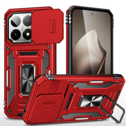 Armor PC Hybrid TPU Camera Shield Phone Case, For Xiaomi 17 Pro Max, For Xiaomi 17 Pro, For Xiaomi 17, For Xiaomi 15T Pro, For Xiaomi 15T, For Xiaomi 14T Pro, For Xiaomi 14T
