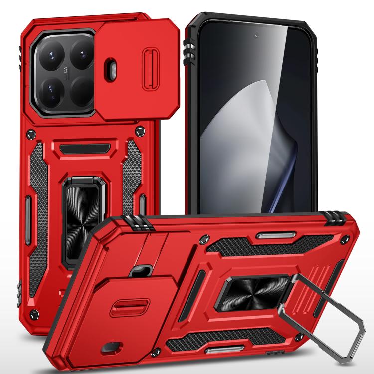 Armor PC Hybrid TPU Camera Shield Phone Case, For Xiaomi 17 Pro Max, For Xiaomi 17 Pro, For Xiaomi 17, For Xiaomi 15T Pro, For Xiaomi 15T, For Xiaomi 14T Pro, For Xiaomi 14T